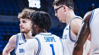 Has the Billikens “Big Three”—Collectively—Done Enough? (SLU Billikens). Photo by @SaintLouisMBB