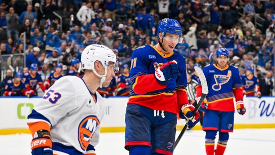 Dylan Holloway Is Answering the Blues’ Most Important Offseason Question One Shift at a Time (St Louis Blues)