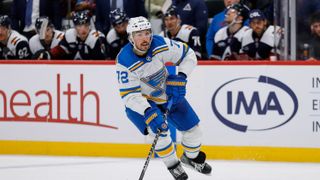 Buffalo Reportedly Made Push for Thomas, Blues Didn’t Blink (St Louis Blues). Photo by Isaiah J. Downing-Imagn Images
