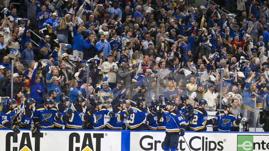 St. Louis craved another home playoff game—clearly, the Blues were ready, too (St Louis Blues)