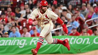 Are the Cardinals overrating Brendan Donovan in trade talks? (St Louis Cardinals). Photo by Credit: Tim Vizer-Imagn Images