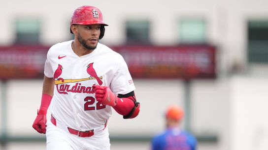 Cardinals prospect Joshua Baez had even the big league clubhouse buzzing about his incredible night in Memphis (St Louis Cardinals)