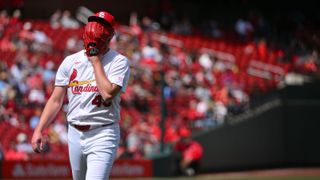 What Do Cardinals Do With Matt Svanson? (St Louis Cardinals). Photo by Credit: Jeff Curry-Imagn Images