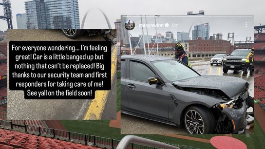 Cardinals shortstop Masyn Winn posts encouraging Instagram update after car accident (St Louis Cardinals)