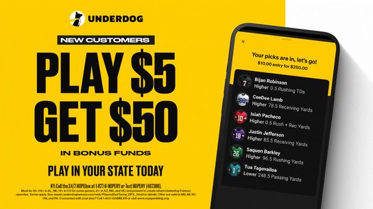 Underdog Promo Code "STLCentral" - Play $5 & Get $50 + Gimme Pick (gambling fantasy )